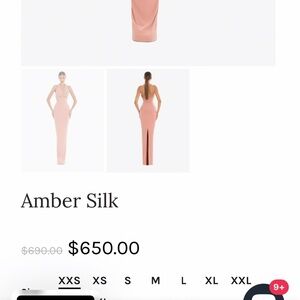 Albina dyla Elegant Pink Evening Gown